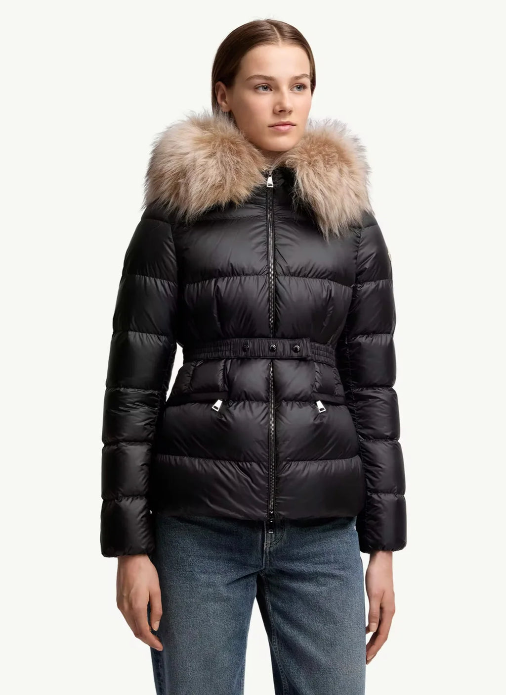 GIUBBINO MONCLER DONNA CON PELLICCIA