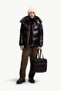 Giacca Uomo Down Corta con Cappuccio - Moncler Montbeliard